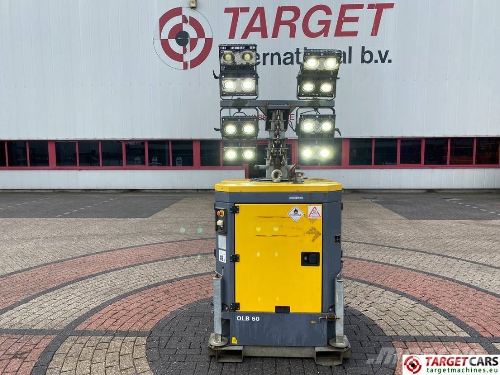 Atlas Copco QLB60 Tower Light 4x350W Led 拖车式灯塔