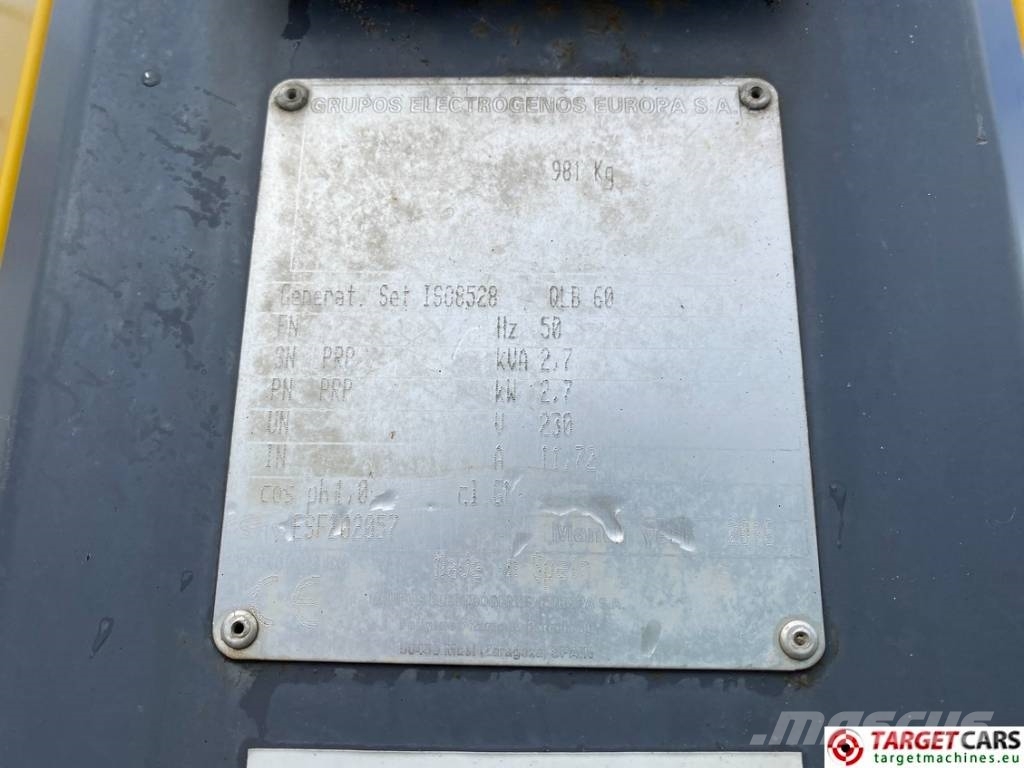 Atlas Copco QLB60 Tower Light 4x350W Led 拖车式灯塔