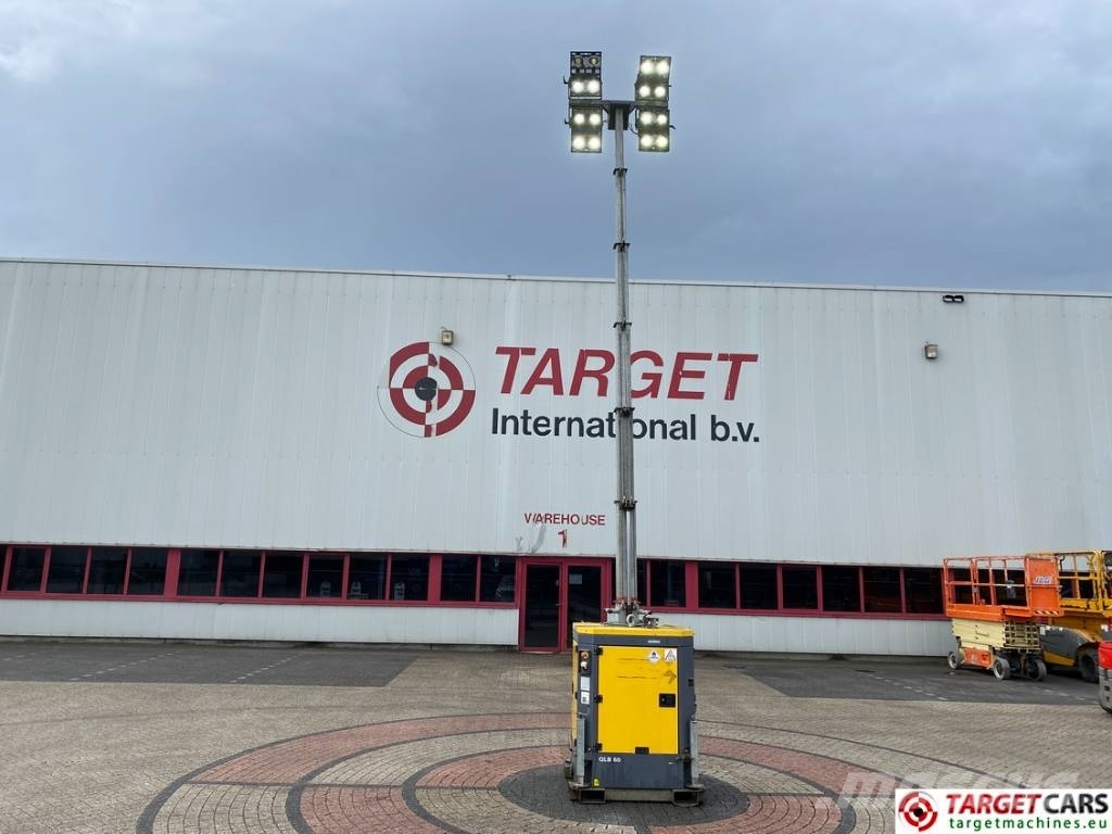 Atlas Copco QLB60 Tower Light 4x350W Led 拖车式灯塔
