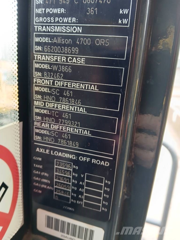 Bell B 40 E Camiões articulados