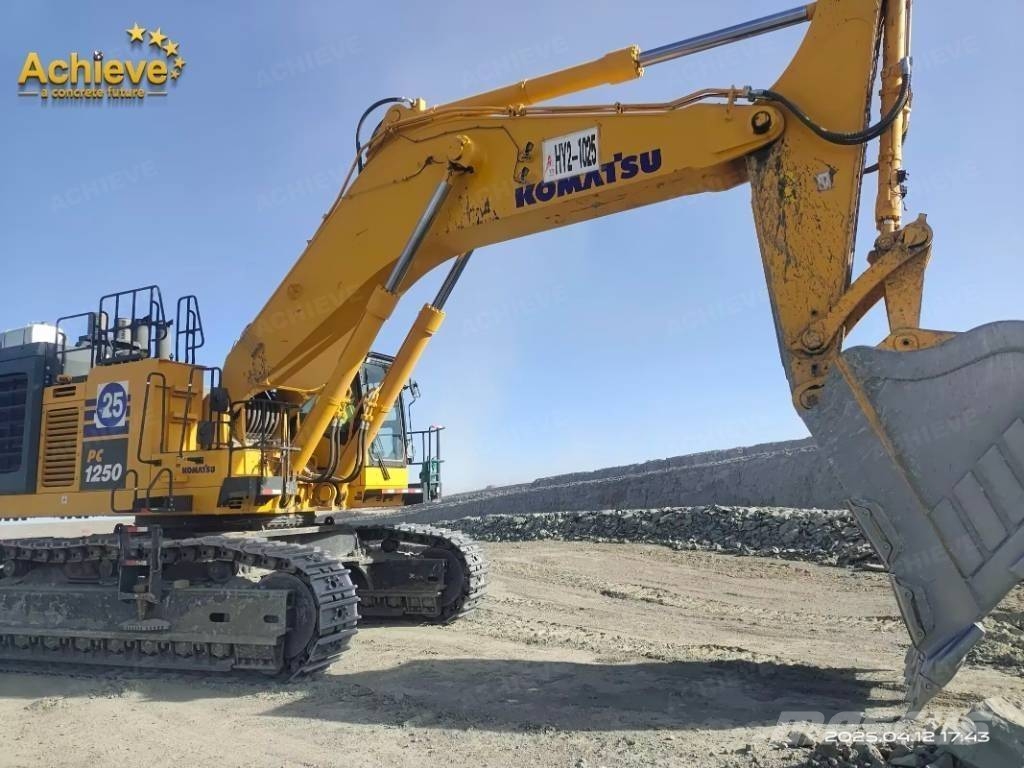 KOMATSU PC 1250-11 1:50 ショベルカー コマツ建機 NZG 1/50 KOMATSU PC1250 Bagger Lenhoff-Schnellwechsler 建設重機