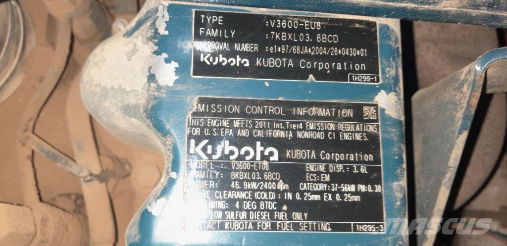 Kubota V3600-EU8 excavator engine /excavator motor محركات