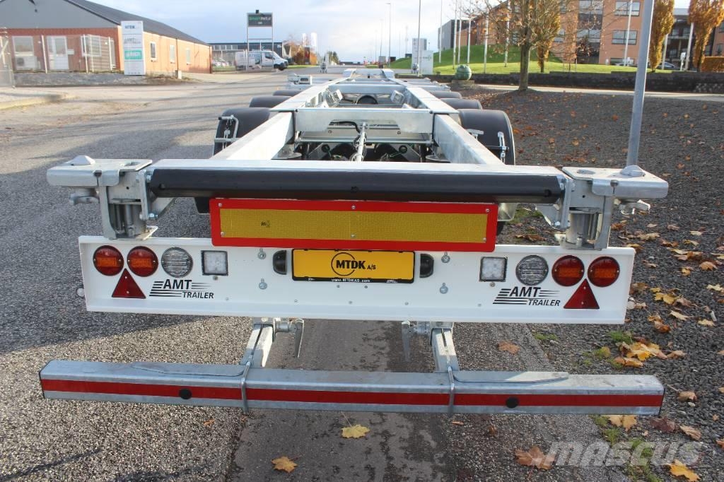 AMT CO310 3 akslet container chassis med udskud i bag Rimorchi portacontainer