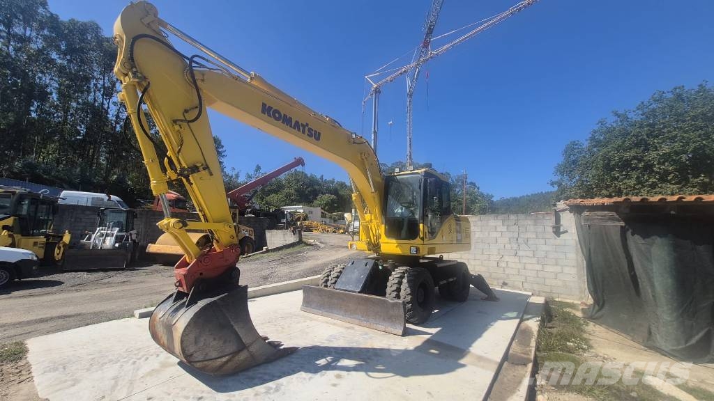 Komatsu PW 180-7EO Bageri na kotačima