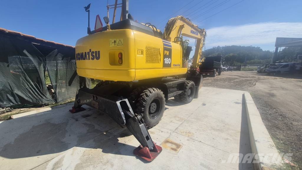 Komatsu PW 180-7EO Bageri na kotačima