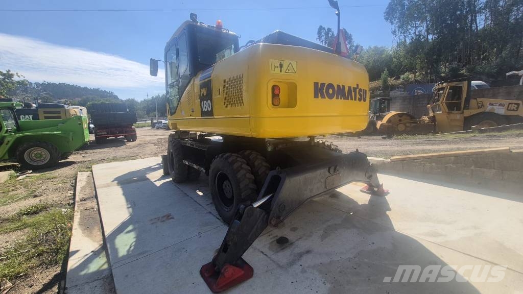 Komatsu PW 180-7EO Bageri na kotačima