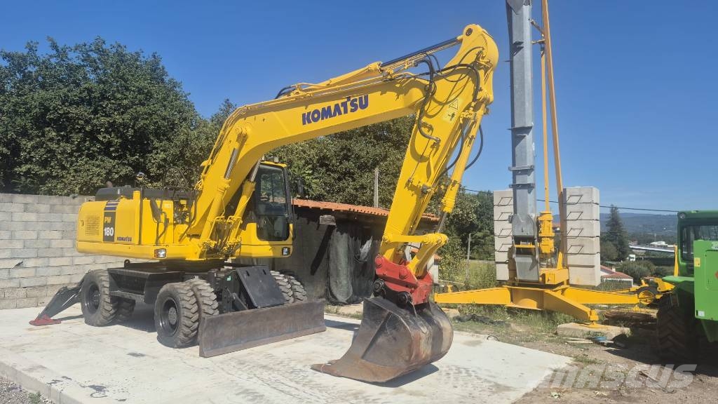 Komatsu PW 180-7EO Bageri na kotačima