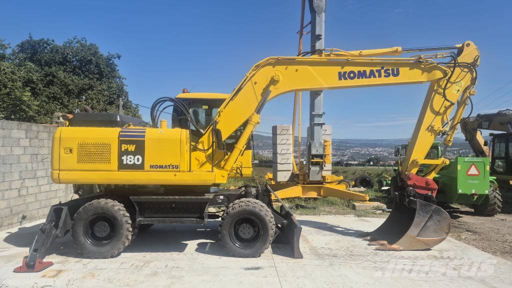 Komatsu PW 180-7EO Bageri na kotačima
