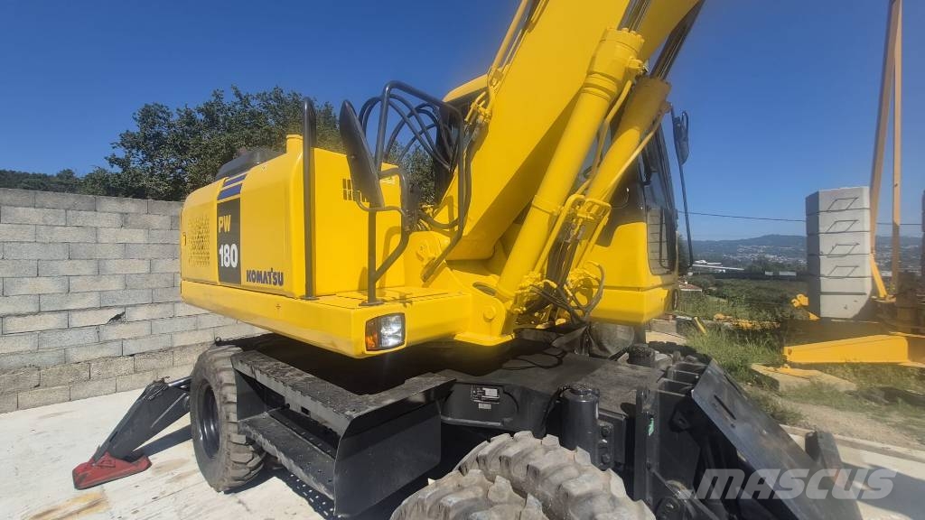 Komatsu PW 180-7EO Bageri na kotačima