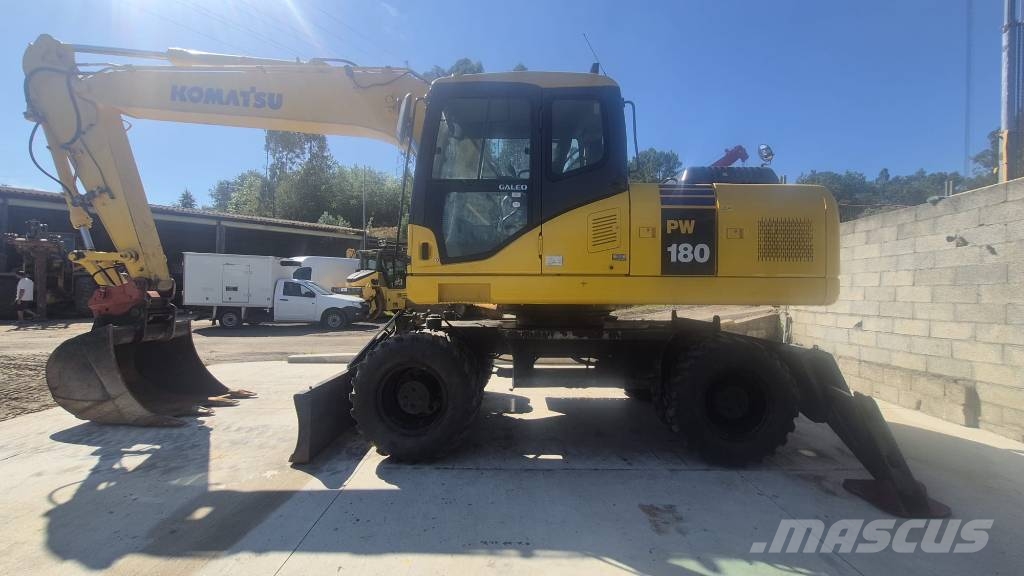 Komatsu PW 180-7EO Bageri na kotačima