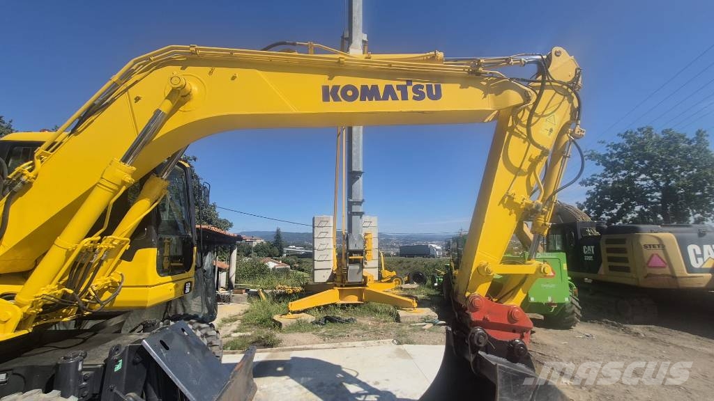 Komatsu PW 180-7EO Bageri na kotačima