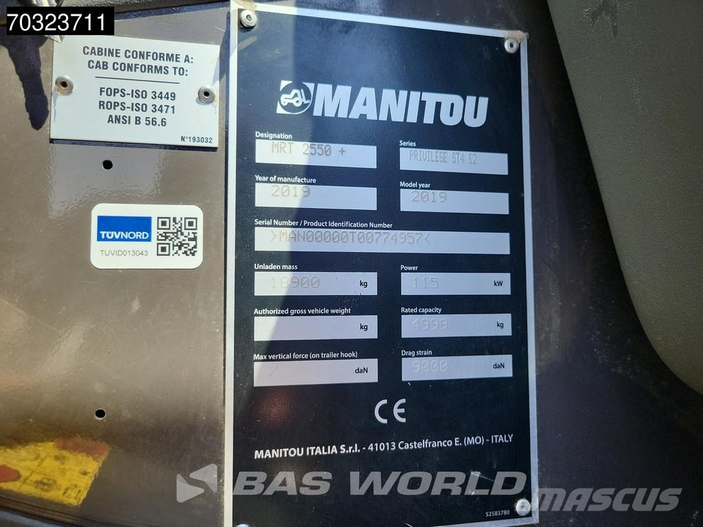 Manitou MRT2550 Remote Control - Dutch Machine مناولات متداخلة
