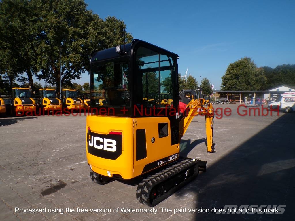 JCB 19C-1 NEU Bj'26 Mini ekskavatörler, 7 tona dek