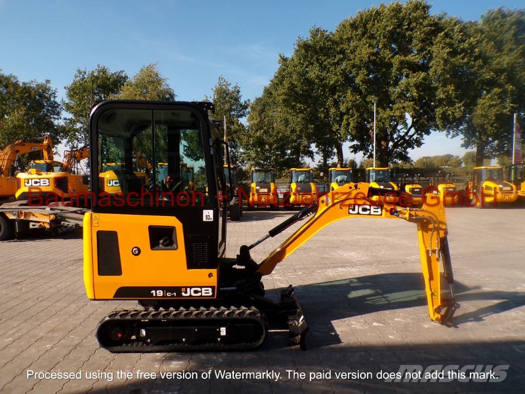 JCB 19C-1 NEU Bj'26 Mini ekskavatörler, 7 tona dek