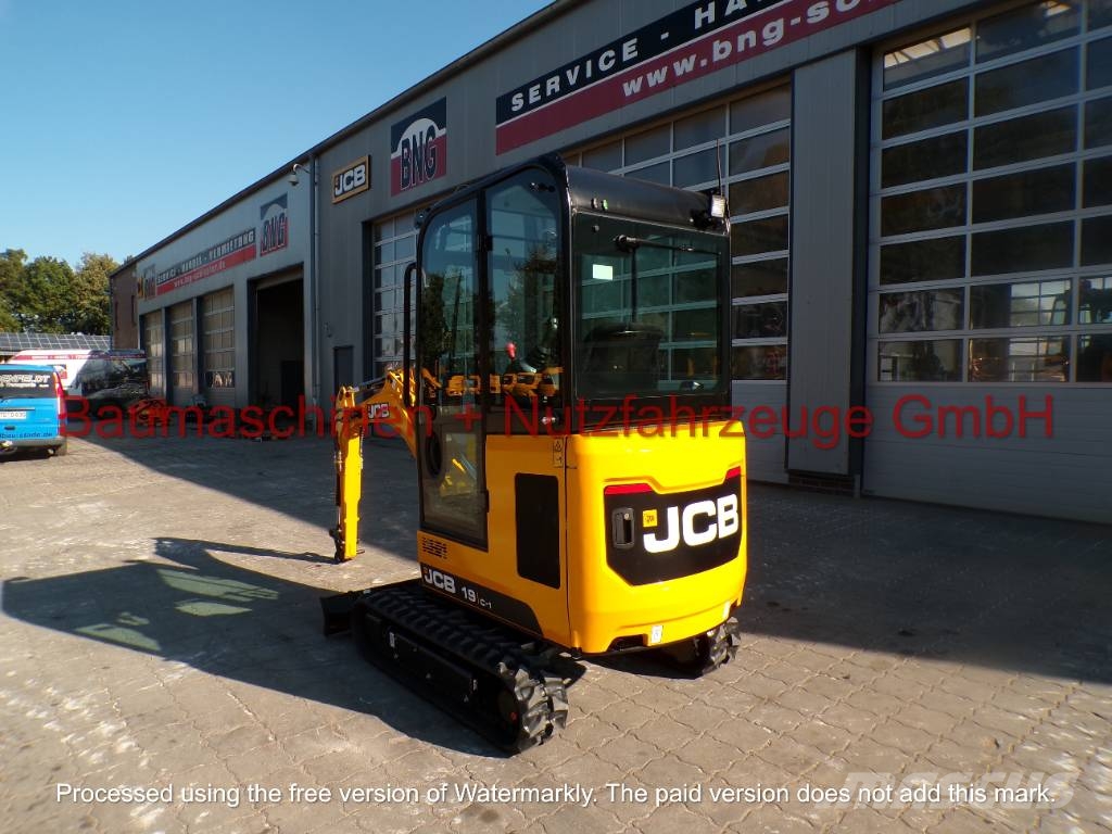 JCB 19C-1 NEU Bj'26 Mini ekskavatörler, 7 tona dek