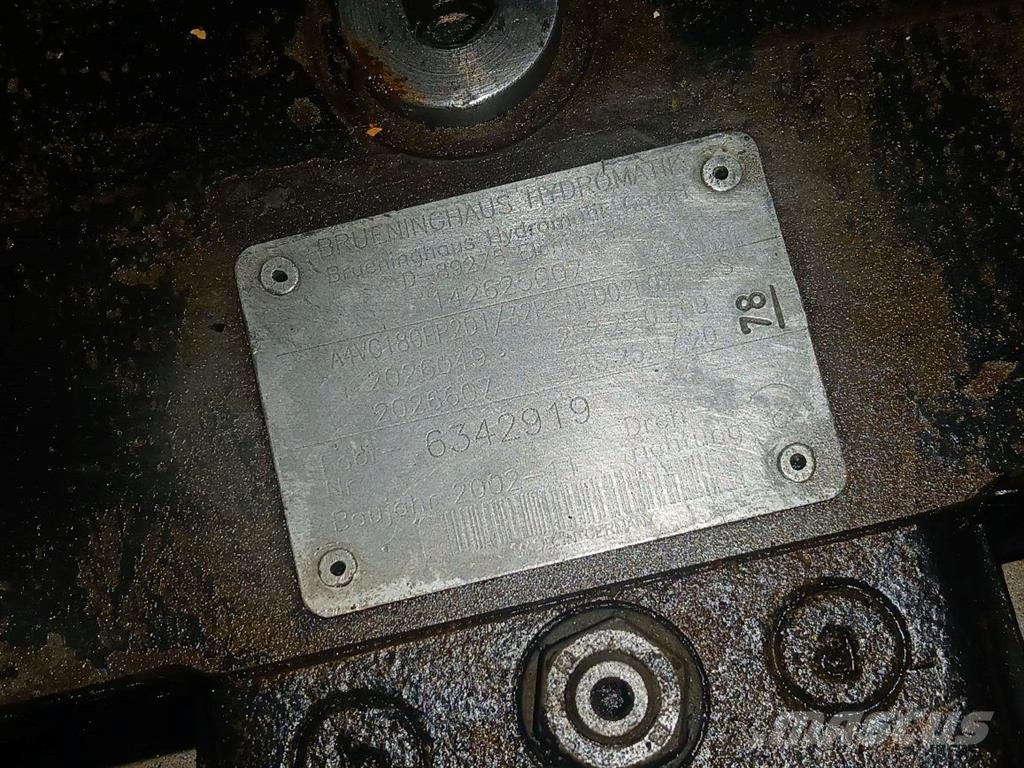 Brueninghaus Hydromatik A4VG180EP2D1/32R-NFD02F021S-S-Drive pump/Fahrpumpe Hydraulics