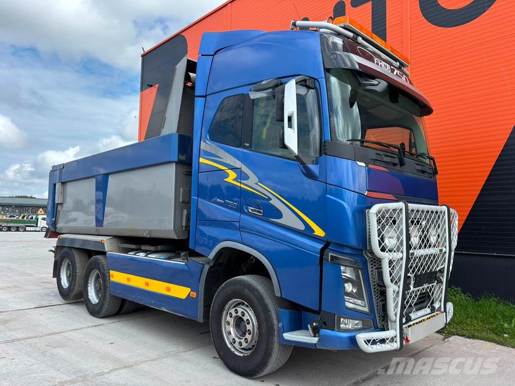 Volvo FH16 750 6x4 RETARDER / TANDEM AXLE LIFT / BIG AXL Damperli kamyonlar