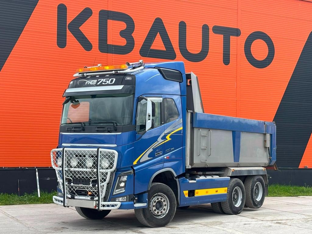 Volvo FH16 750 6x4 RETARDER / TANDEM AXLE LIFT / BIG AXL Damperli kamyonlar