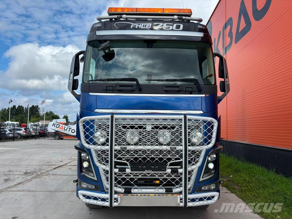 Volvo FH16 750 6x4 RETARDER / TANDEM AXLE LIFT / BIG AXL Damperli kamyonlar