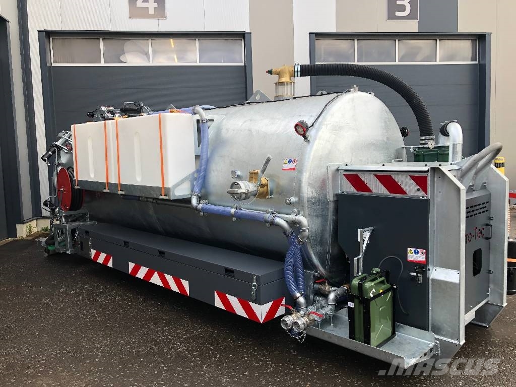 Altro-Tec GmbH Abrollcontainer 10m³ Feuerwehr Wassertank 组合/真空油槽车