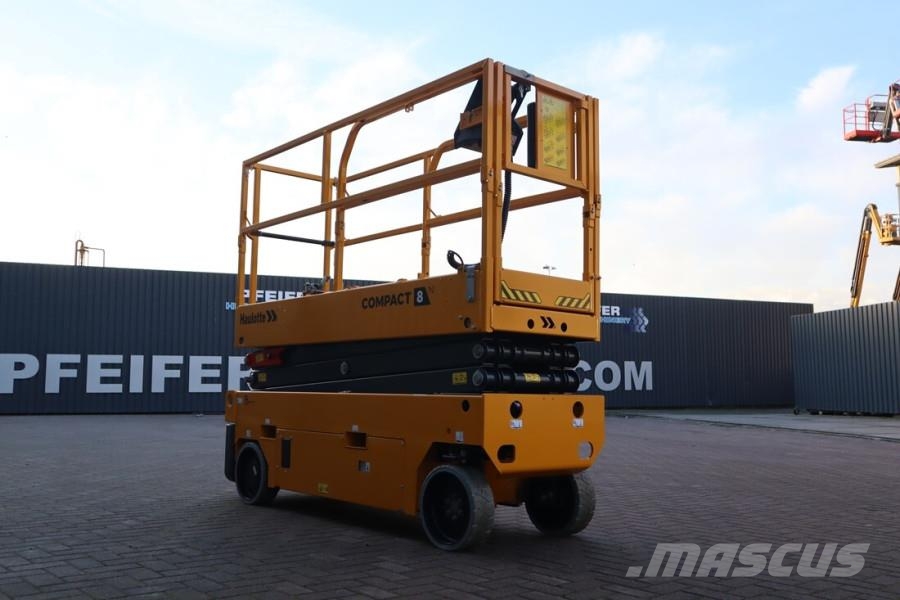 Haulotte Compact 8N Valid inspection, *Guarantee! 8m Workin Saxliftar
