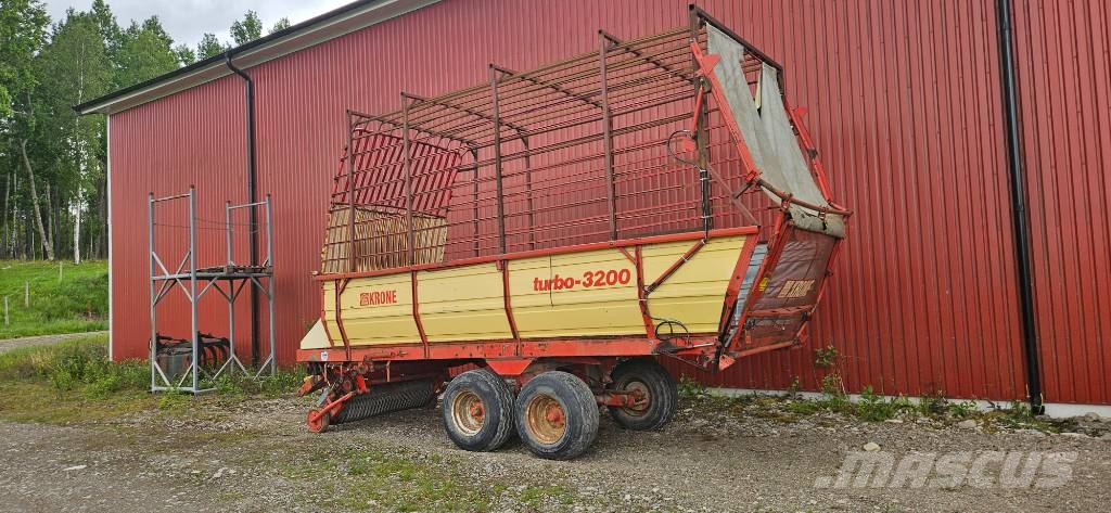 Krone Turbo 3200 セルフローディングトレーラー
