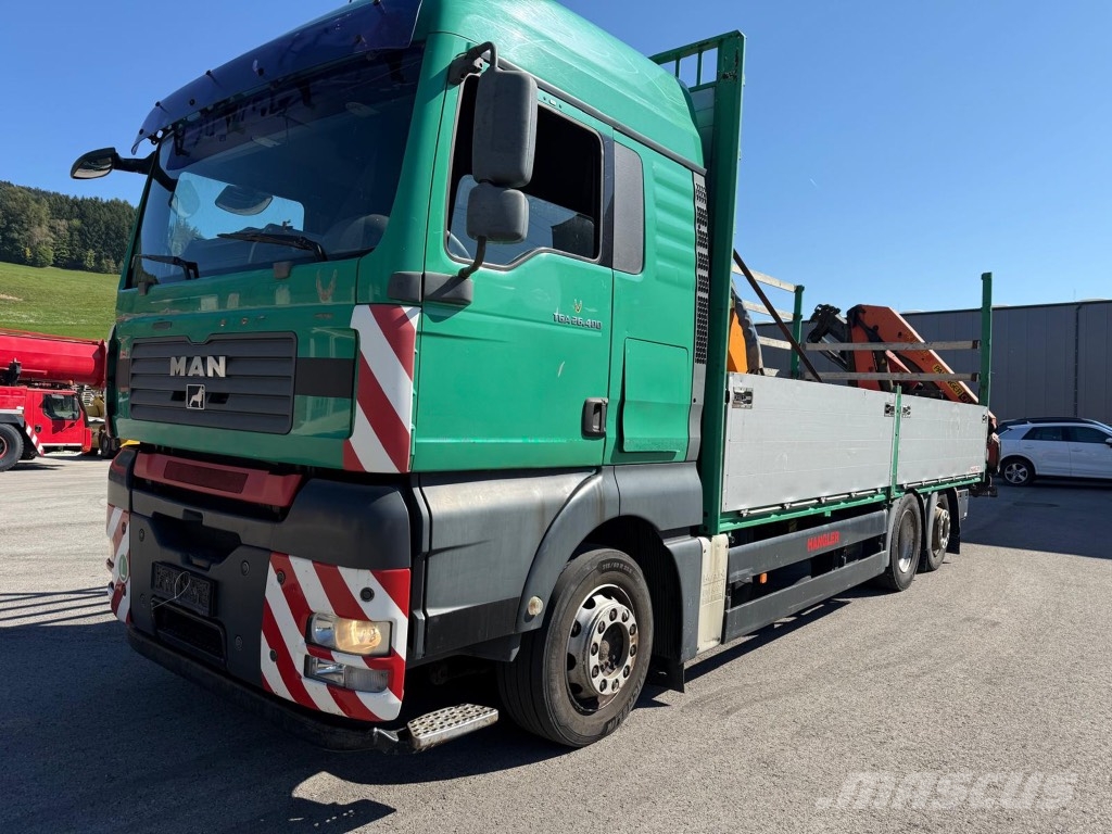 MAN TGA 26.400 + Palfinger PK 16502 + Schwarzmüller Kranwagen