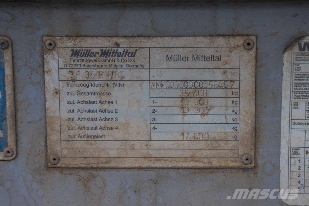 Liebherr BETON MIXER/MALAXEUR/MISCHER HTM 1204 - 12M³ Other semi-trailers