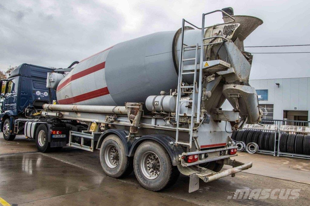 Liebherr BETON MIXER/MALAXEUR/MISCHER HTM 1204 - 12M³ Other semi-trailers