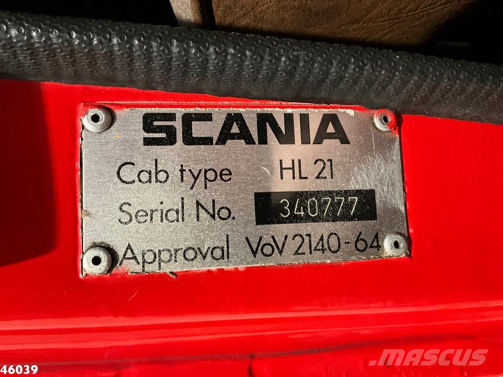 Scania LT 111 38 Vabis 6x4 Kipper 덤프 트럭