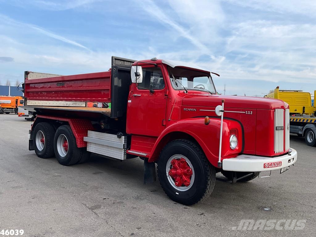 Scania LT 111 38 Vabis 6x4 Kipper 덤프 트럭