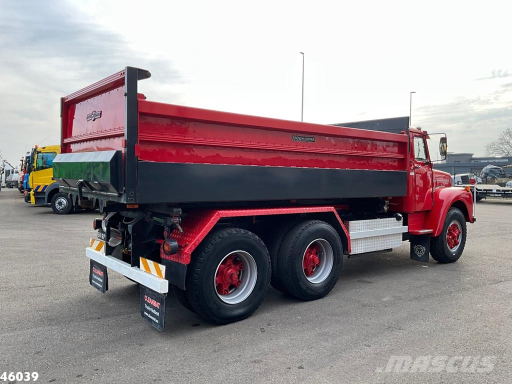 Scania LT 111 38 Vabis 6x4 Kipper 덤프 트럭