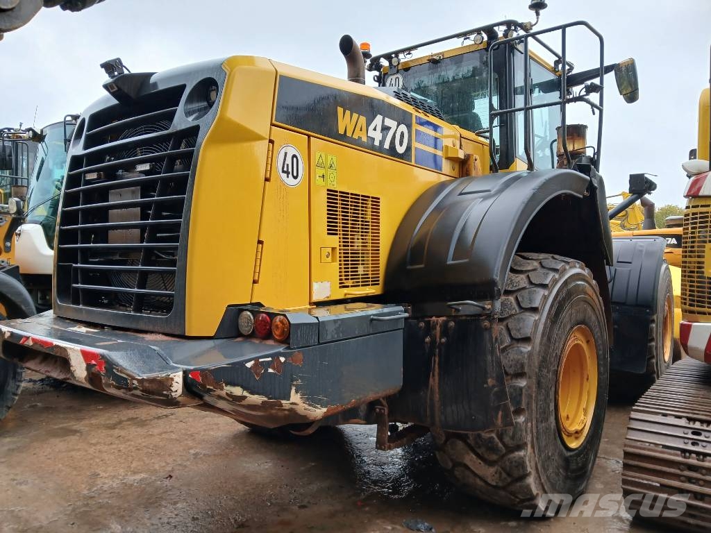 Komatsu WA 470-8 Naudoti ratiniai krautuvai