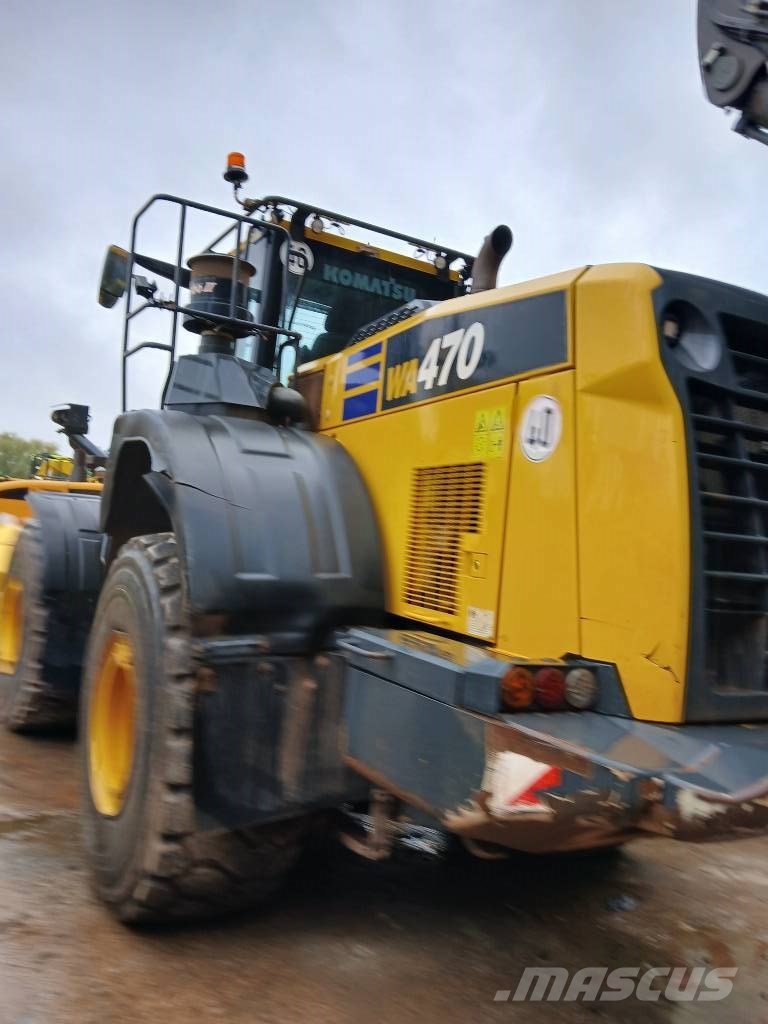 Komatsu WA 470-8 Naudoti ratiniai krautuvai