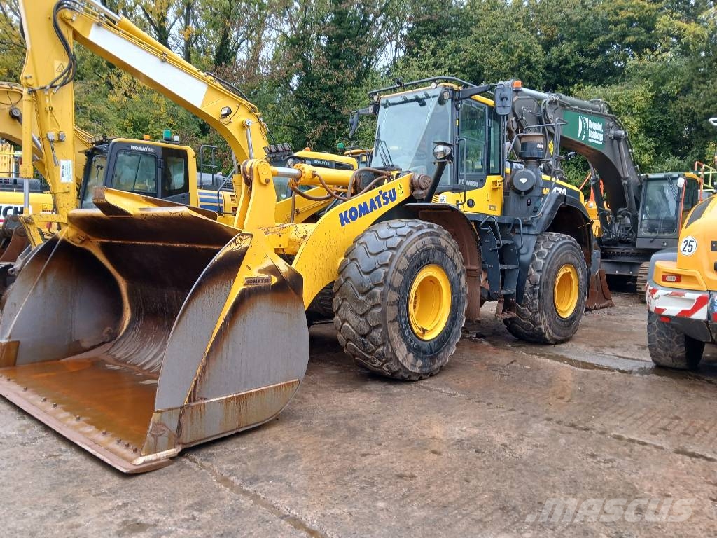 Komatsu WA 470-8 Naudoti ratiniai krautuvai