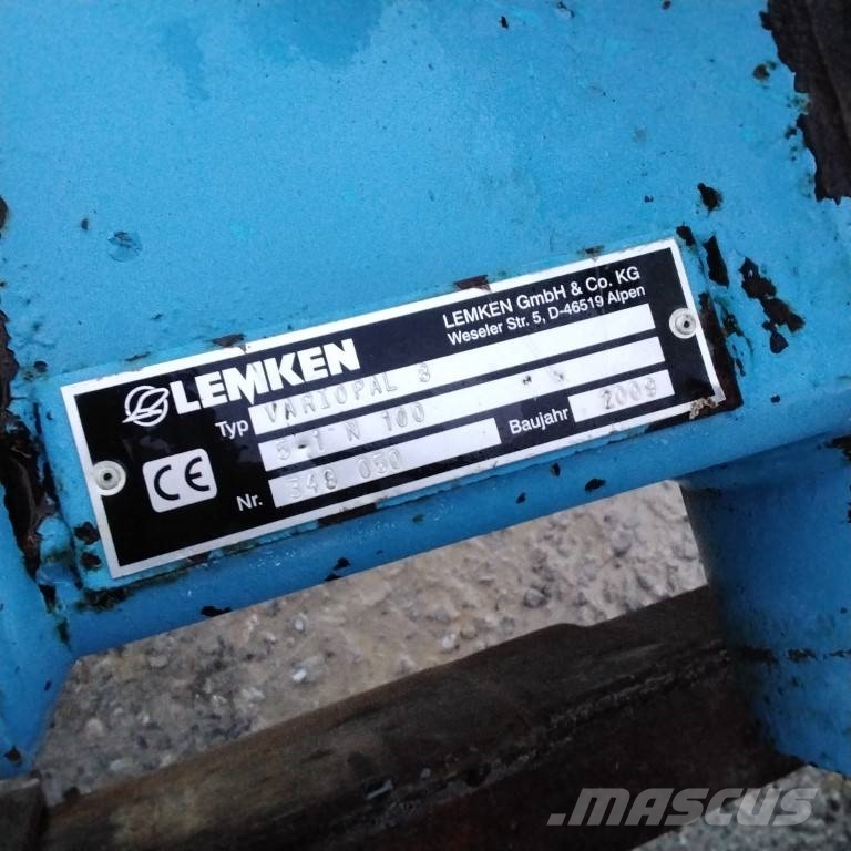 Lemken Vari-Opal 8 Charruas reversíveis