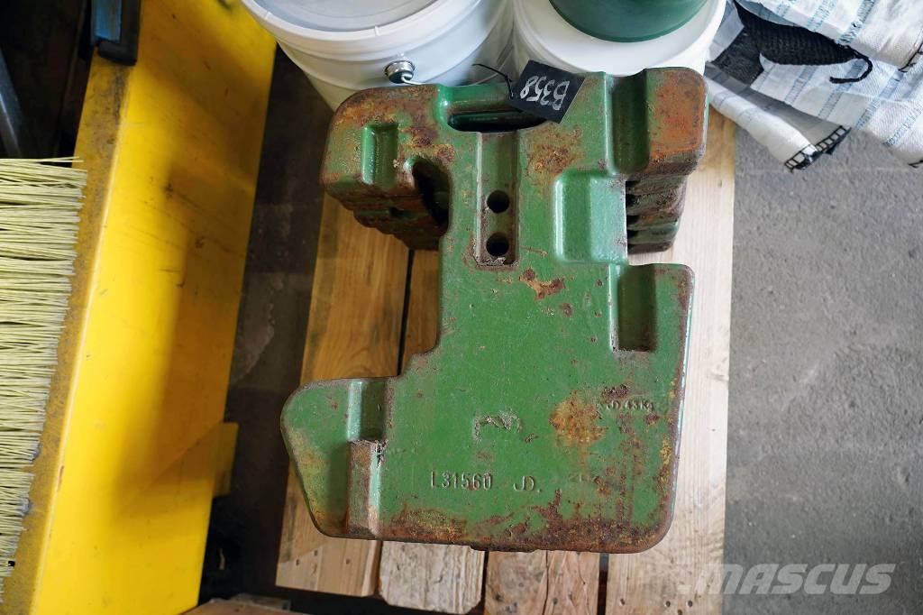  Frontvikter John Deere الأوزان الأمامية