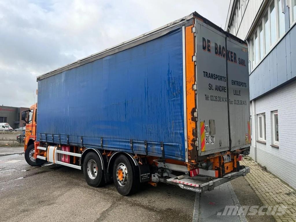 Volvo FM 330 6X2 DHOLLANDIA 2000 KG LAST STEERING AXLE C Pritsche & Plane