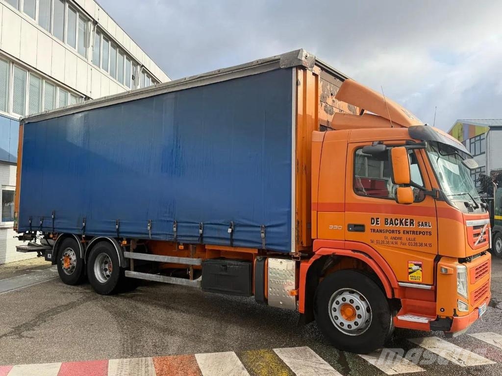 Volvo FM 330 6X2 DHOLLANDIA 2000 KG LAST STEERING AXLE C Pritsche & Plane