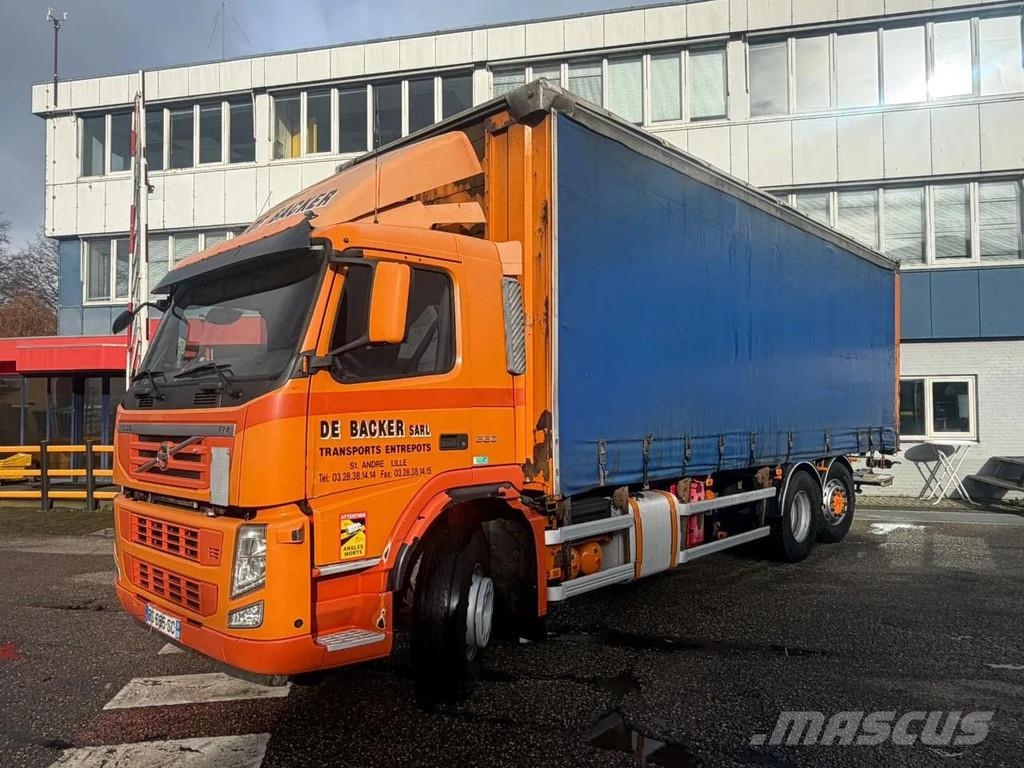 Volvo FM 330 6X2 DHOLLANDIA 2000 KG LAST STEERING AXLE C Pritsche & Plane