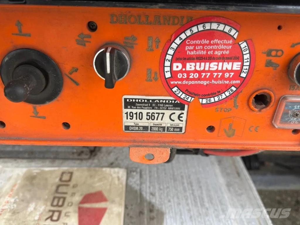 Volvo FM 330 6X2 DHOLLANDIA 2000 KG LAST STEERING AXLE C Pritsche & Plane