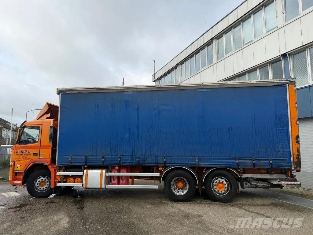 Volvo FM 330 6X2 DHOLLANDIA 2000 KG LAST STEERING AXLE C Pritsche & Plane