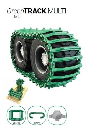 Veriga LESCE greenTRACK MULTI Zincirler /Paletler