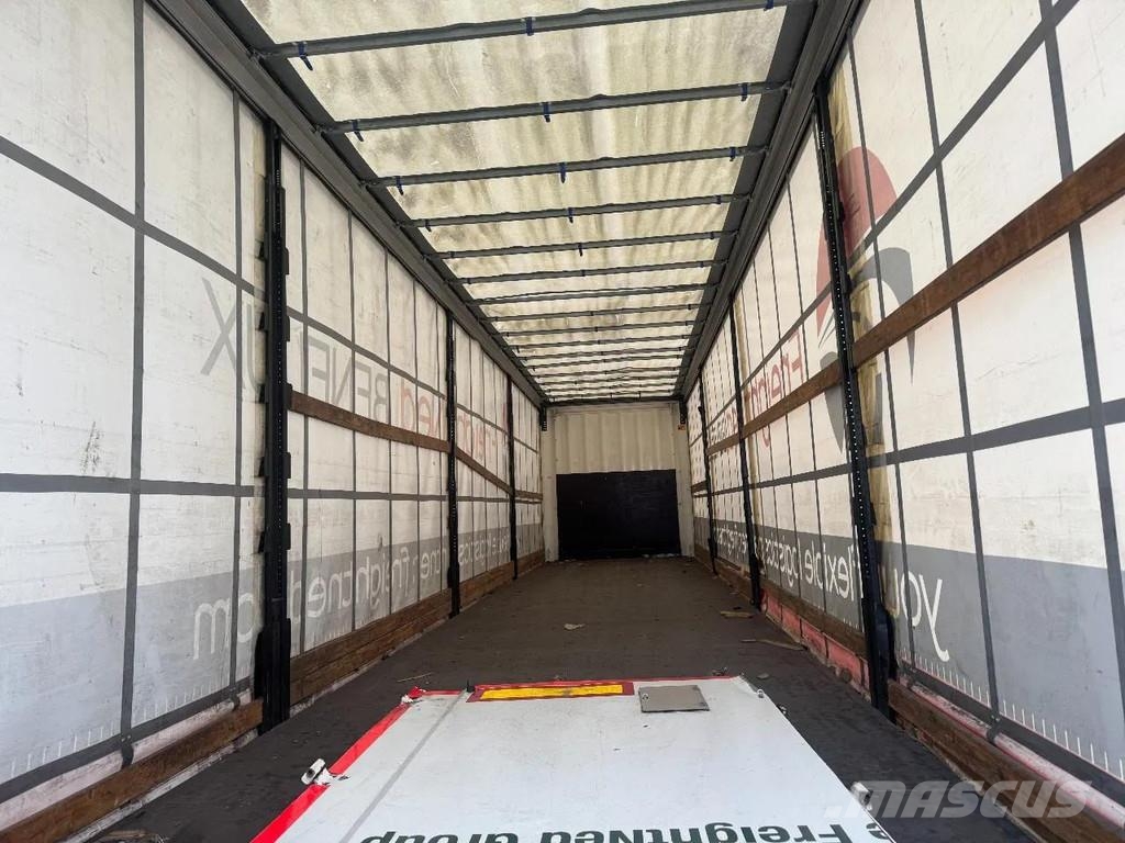 Krone SD 3 AXLE - 1 LIFT AXLE - SLIDING ROOF Curtainsider semi-trailers