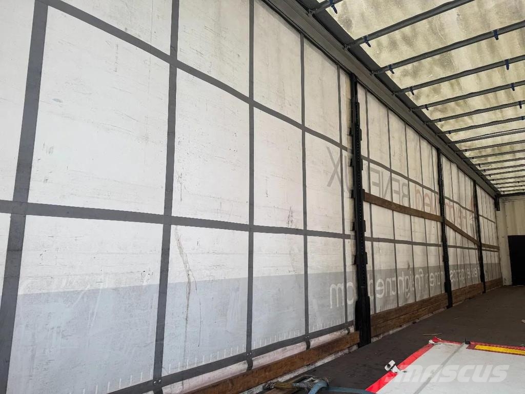 Krone SD 3 AXLE - 1 LIFT AXLE - SLIDING ROOF Curtainsider semi-trailers