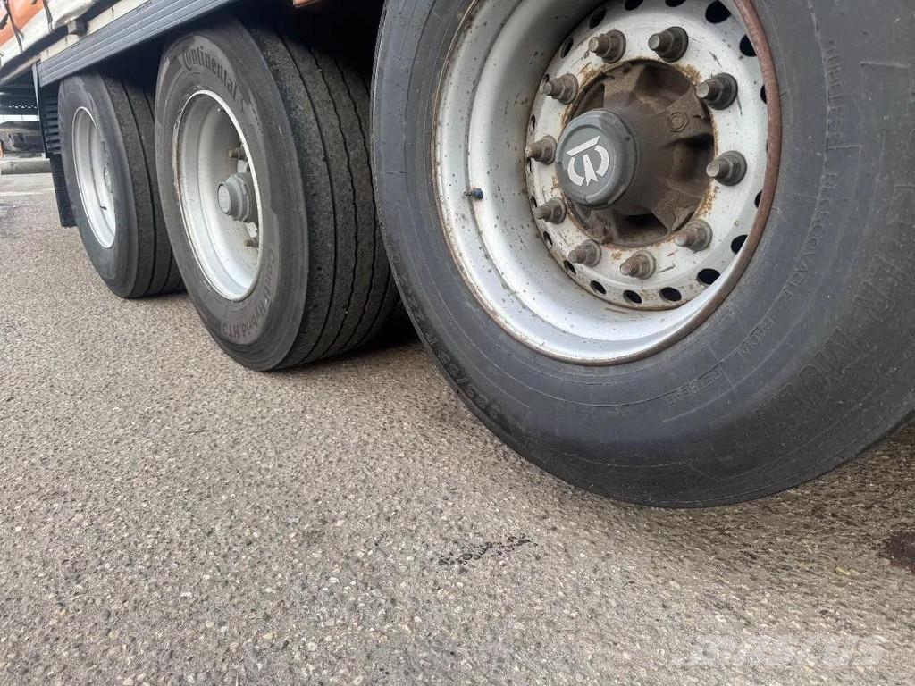 Krone SD 3 AXLE - 1 LIFT AXLE - SLIDING ROOF Curtainsider semi-trailers
