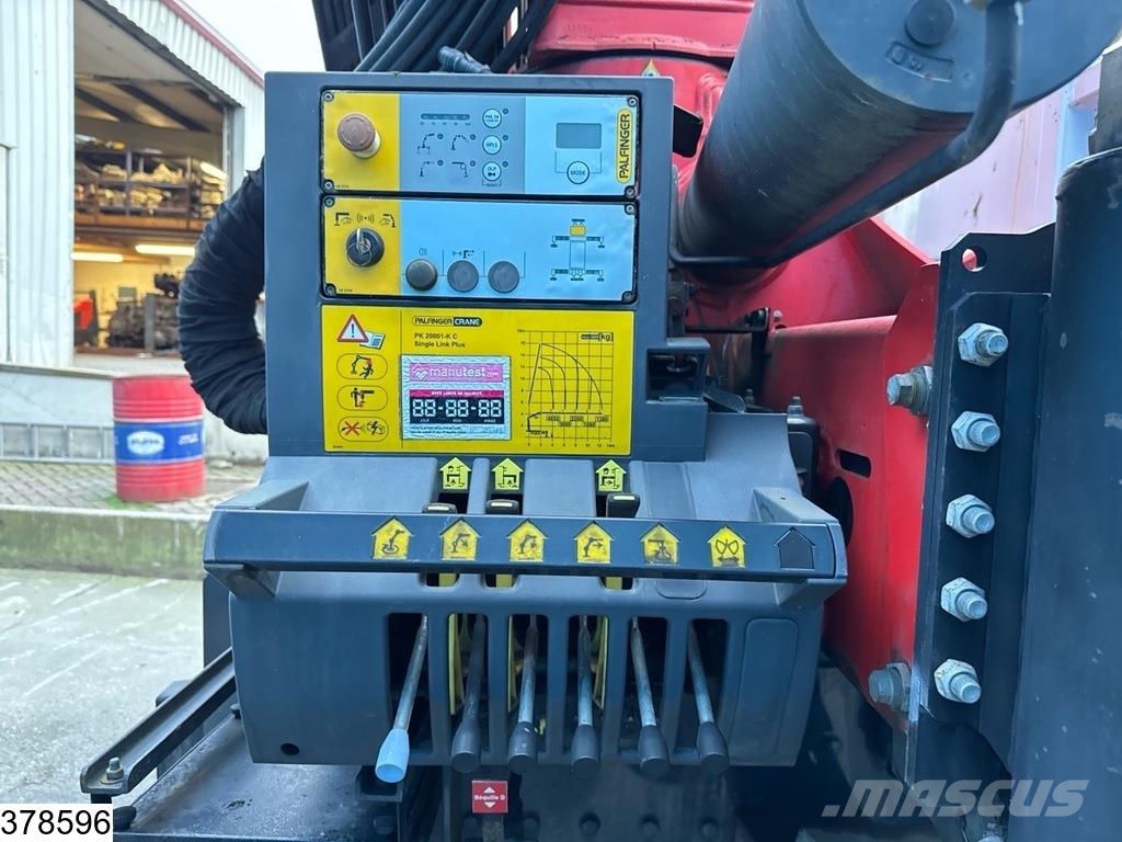Iveco Trakker 360 6X4, EURO 6, Palfinger, Remote, Steel Platós / Ponyvás teherautók