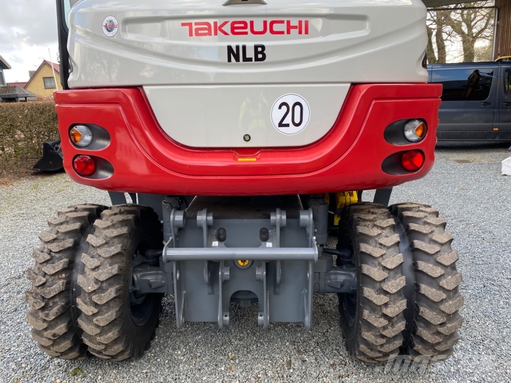 Takeuchi TB295W Lastik tekerli ekskavatörler