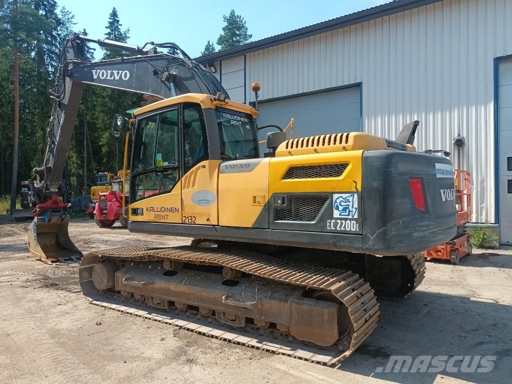 Volvo EC 220 DL myös vuokraus 履带挖掘机