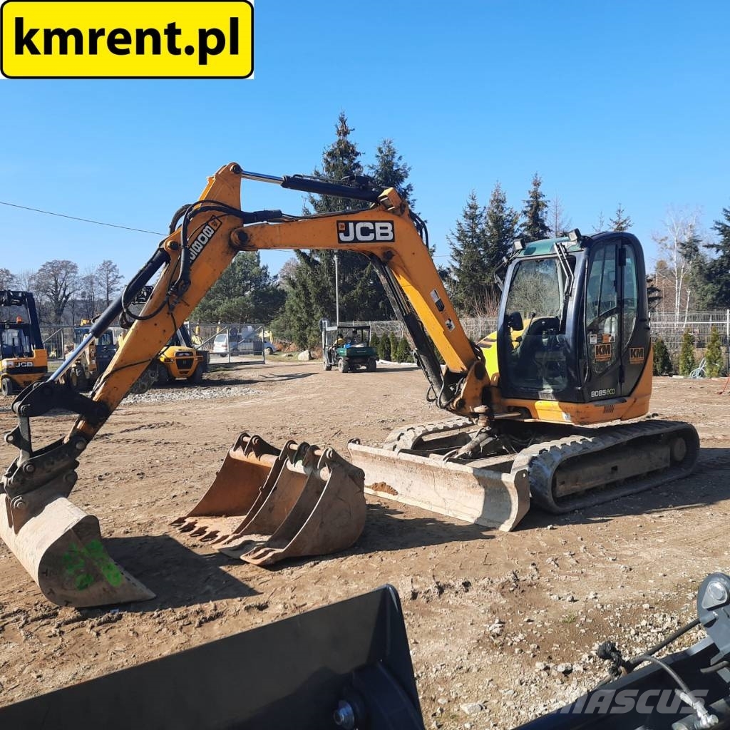 JCB 8085 Midi bagri 7t – 12t
